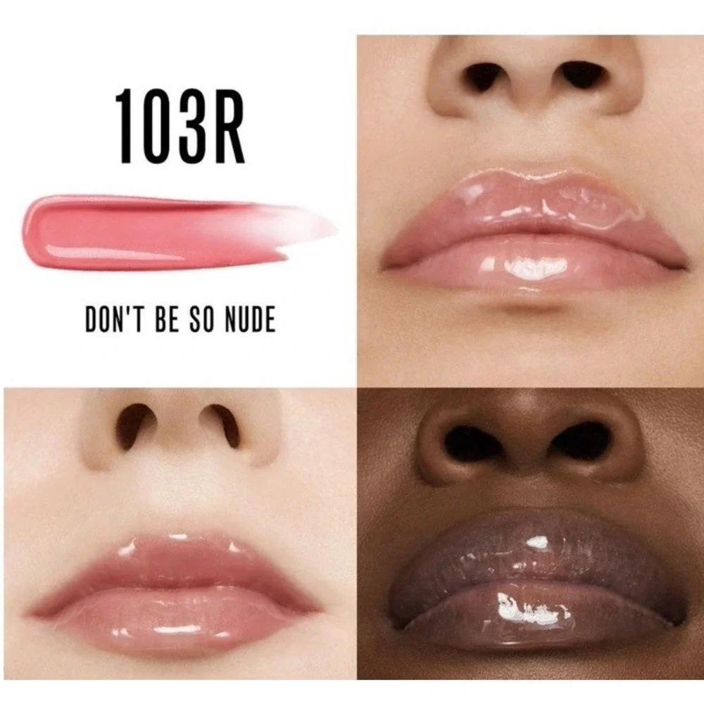 New Valentino Puffer‎ Gloss Color 103R Don't Be So Nude, No Box Lip Plumper